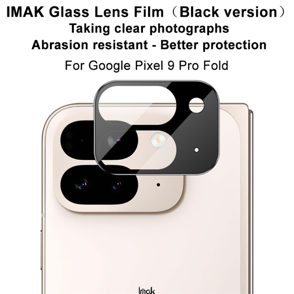 IMAK Google Pixel 9 Pro Fold Linsskydd Svart