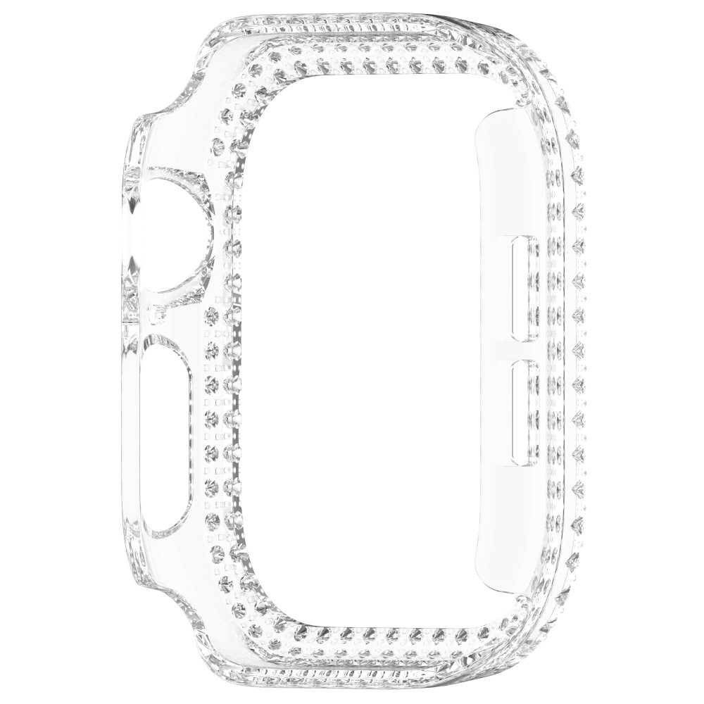 Apple Watch 10 46 mm Skal Rhinestone Transparent