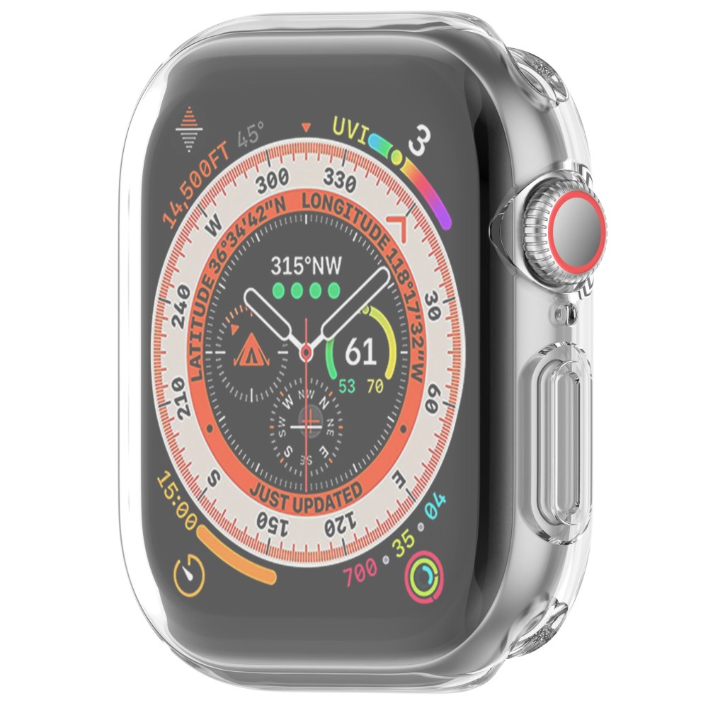 Apple Watch 10 42 mm Skal Heltäckande TPU Transparent