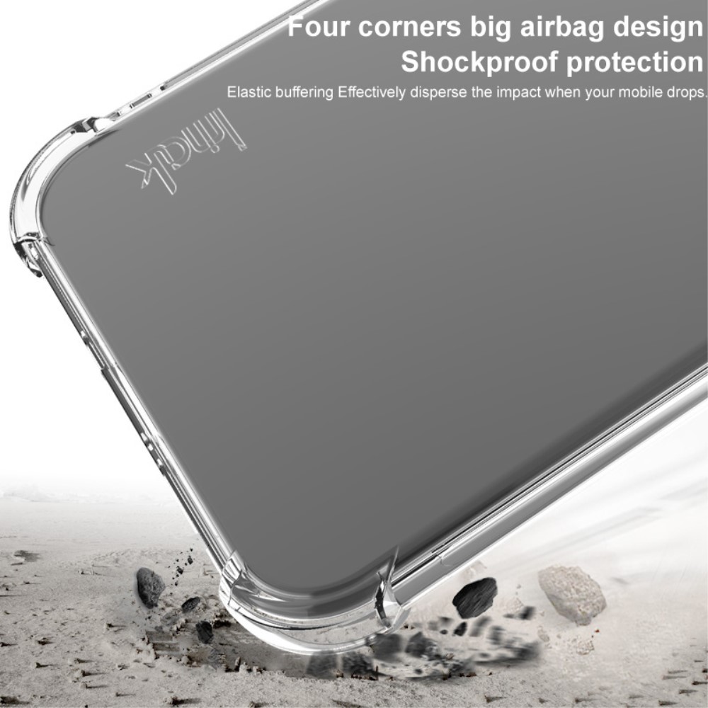 IMAK iPhone 16 Pro Skal Shockproof TPU Transparent