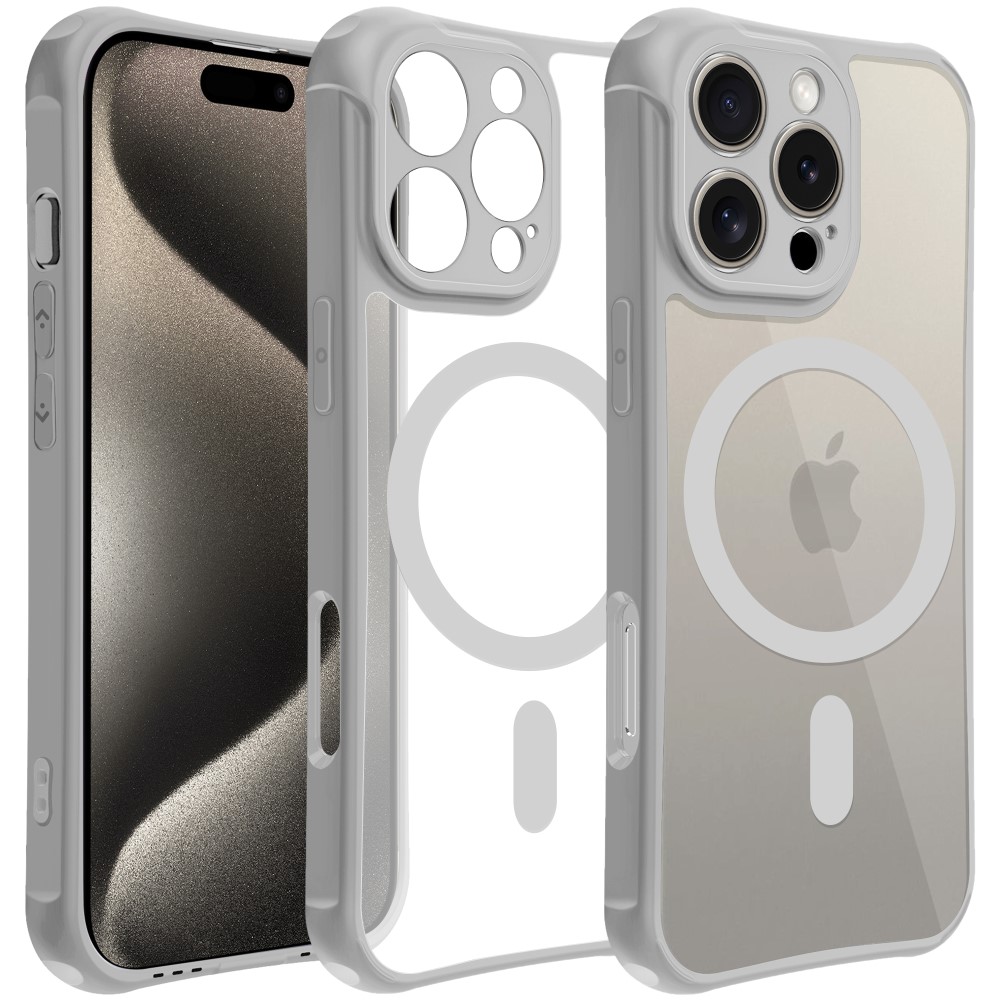 LEEU DESIGN iPhone 16 Pro Skal MagSafe Shockproof Grå