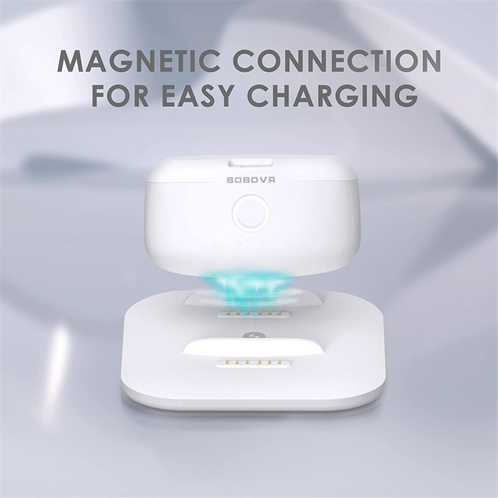 BOBOVR Laddstation Inkl. 5200 mAh B2 Batteripaket Vit