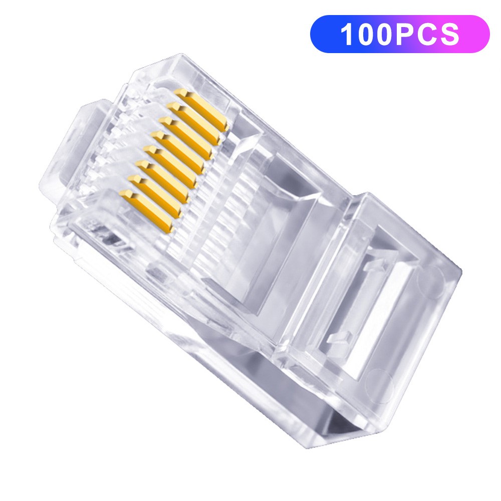 100-PACK Cat5 RJ45 Kontaktdon