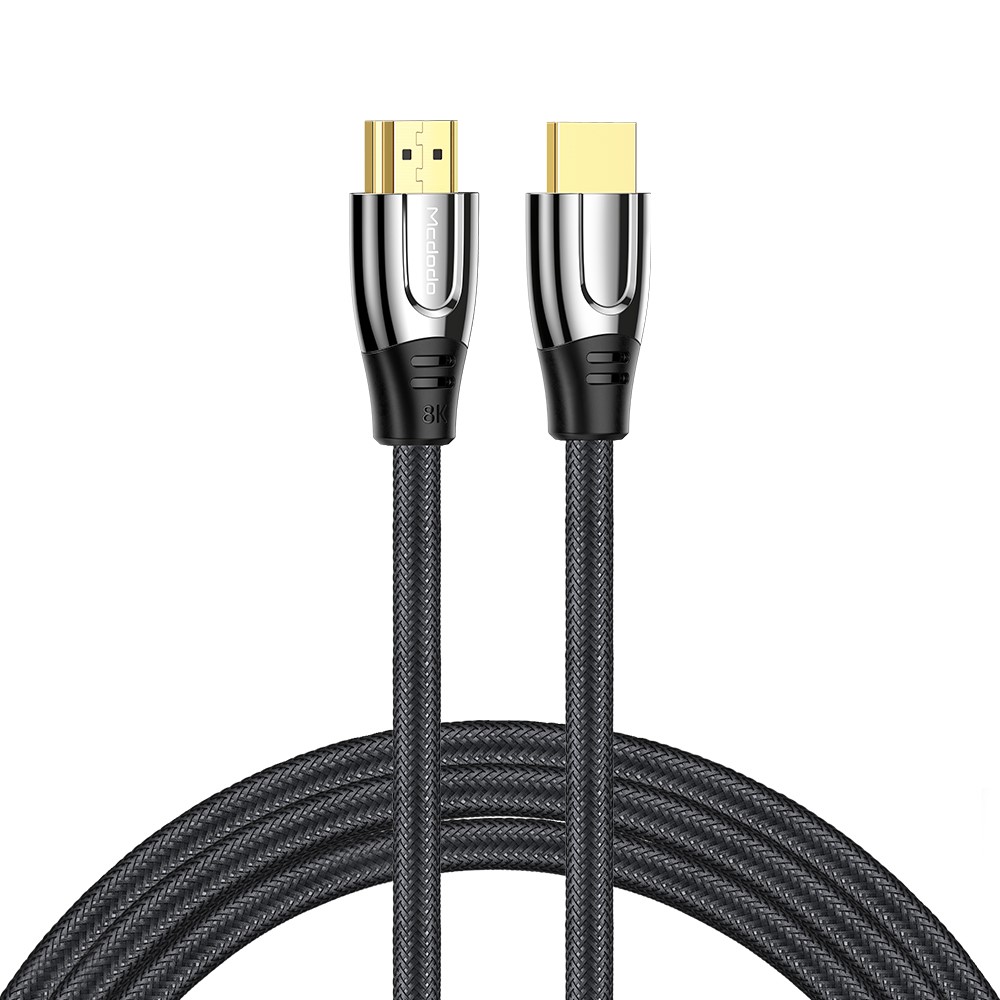 Mcdodo 2m 8K HD HDMI - HDMI Kabel Svart