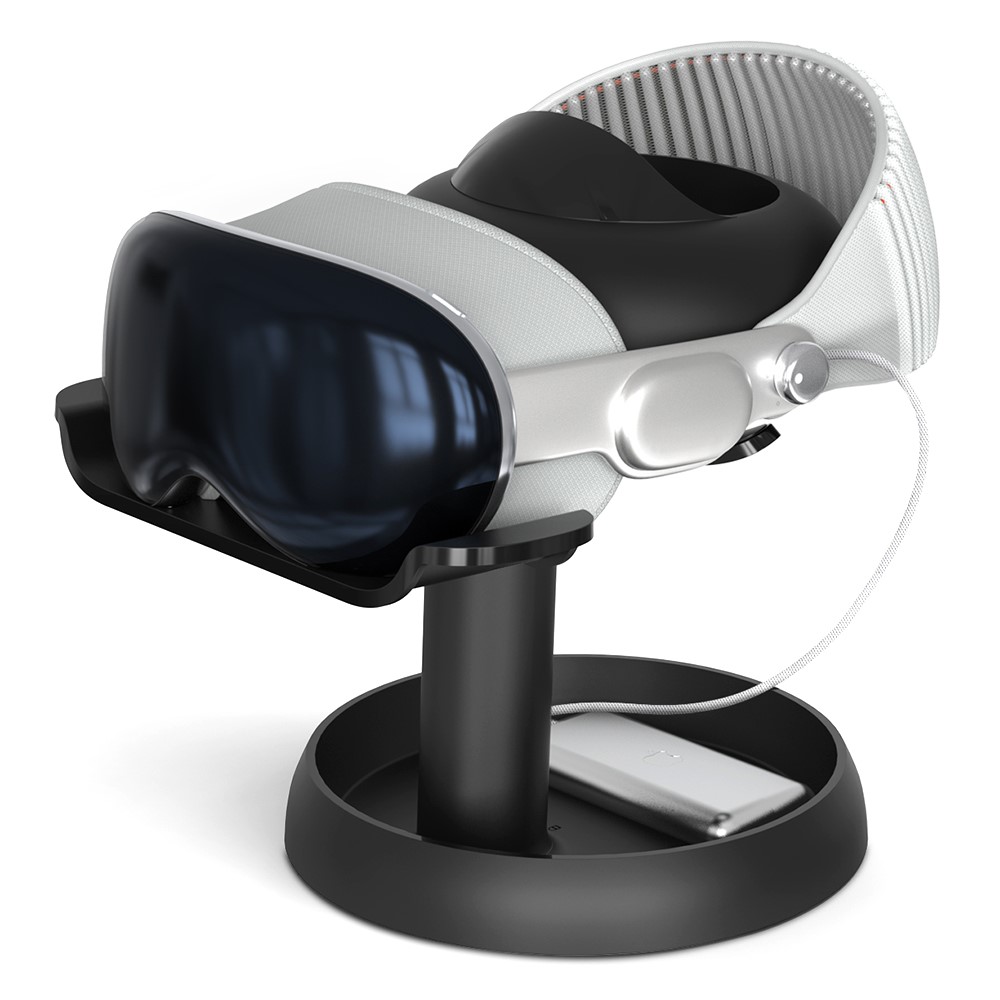 AMVR Apple Vision Pro / VR Headset Ställ Svart