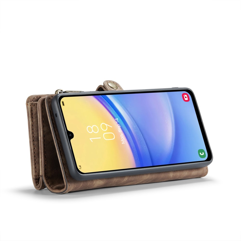 CASEME Samsung Galaxy A16 Fodral Multifuntionell Brun