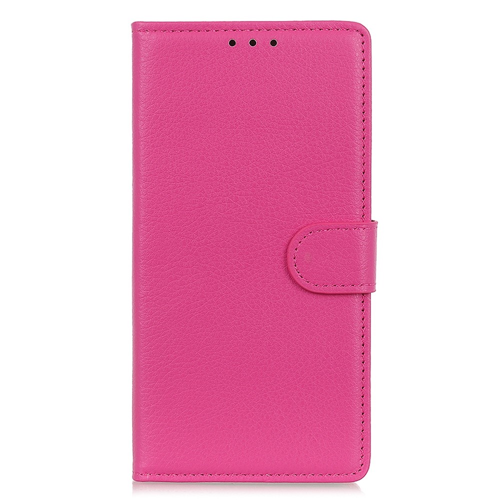 Xiaomi 14 Ultra Fodral Litchi Läder Rosa