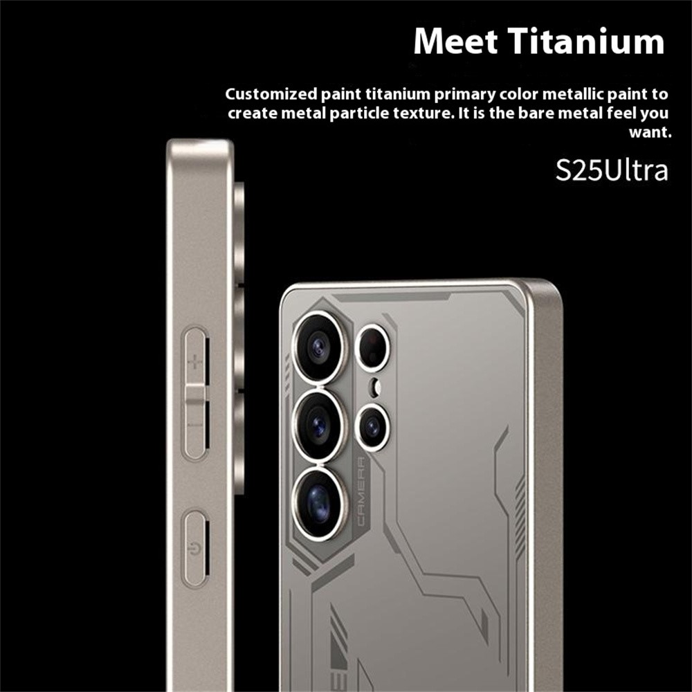 GKK Samsung Galaxy S25 Ultra Skal Skin Touch Titanium Grey