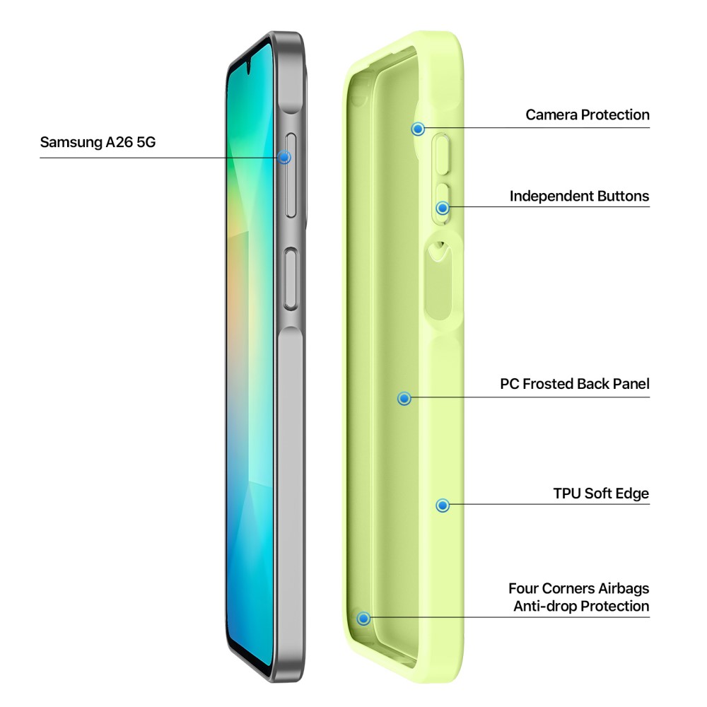 DUX DUCIS Galaxy A16 / A26 5G Skal Yind Series Matt