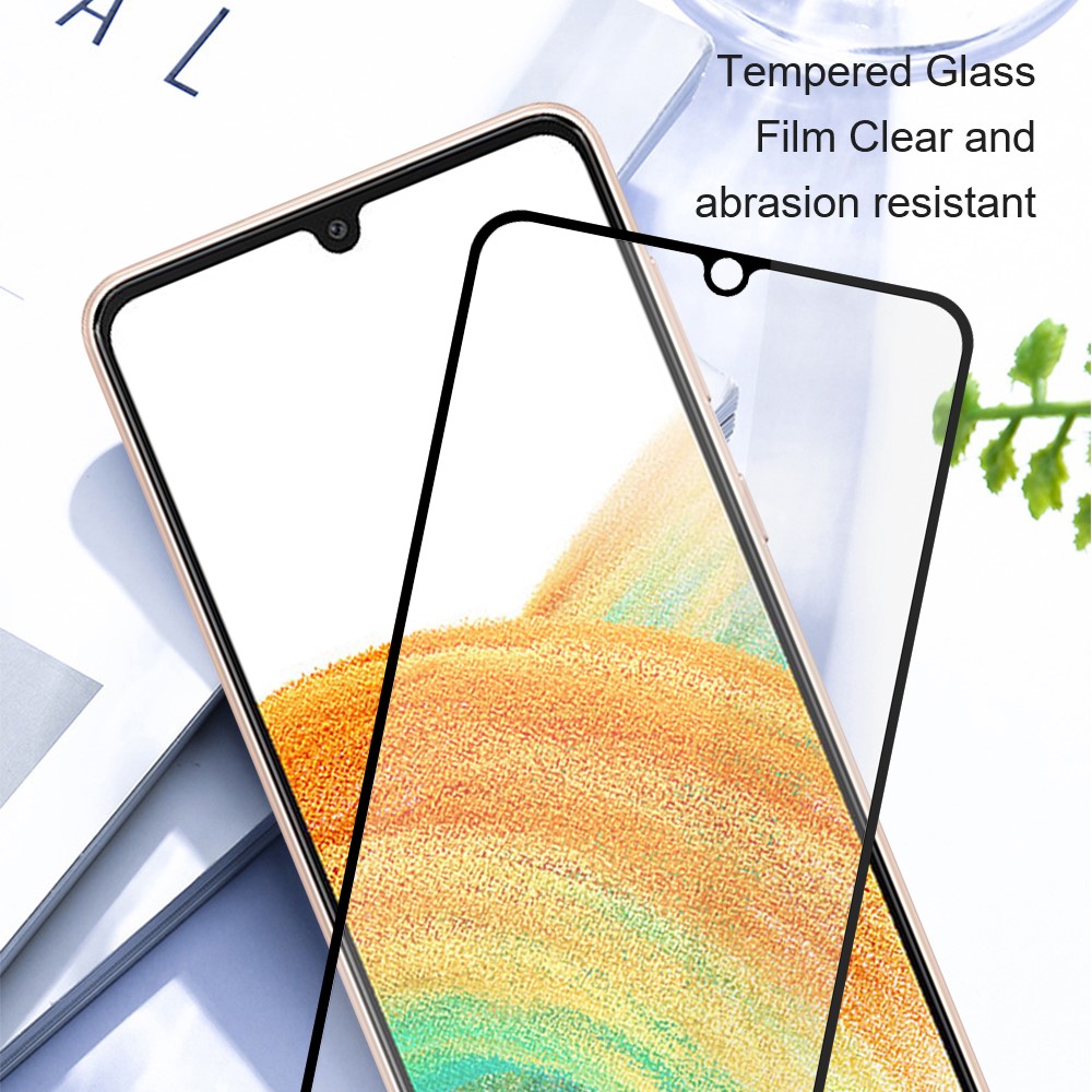 AMORUS Galaxy A26 5G Skärmskydd Heltäckande Härdat Glas