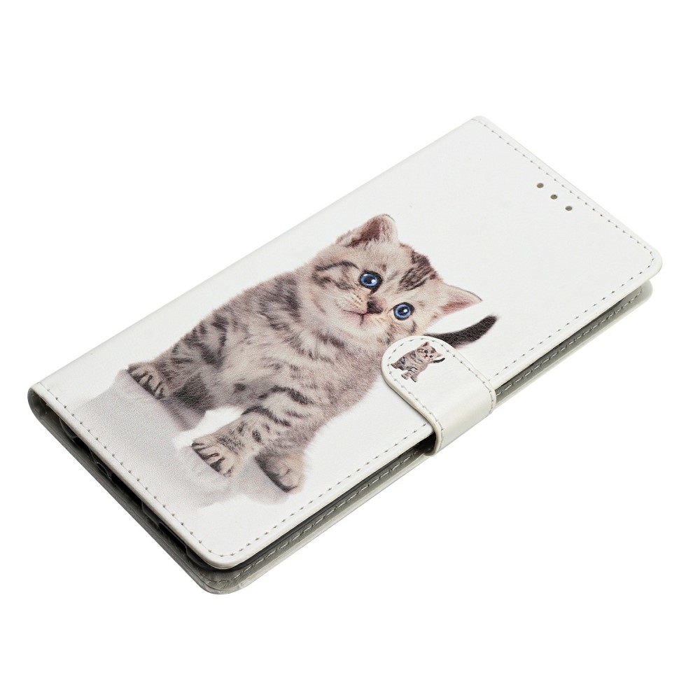 Samsung Galaxy S25 Plus Fodral Med Tryck Gullig Katt