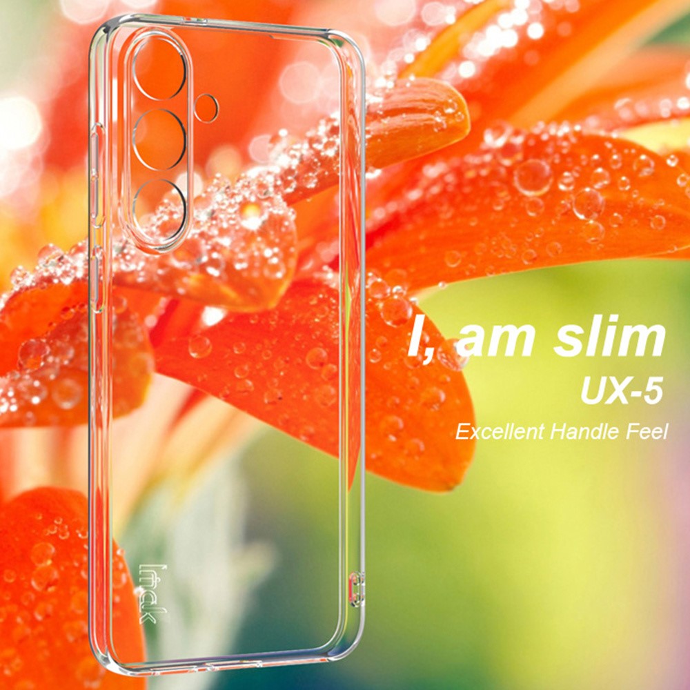 IMAK Samsung Galaxy S25 Plus Skal TPU Slim Transparent