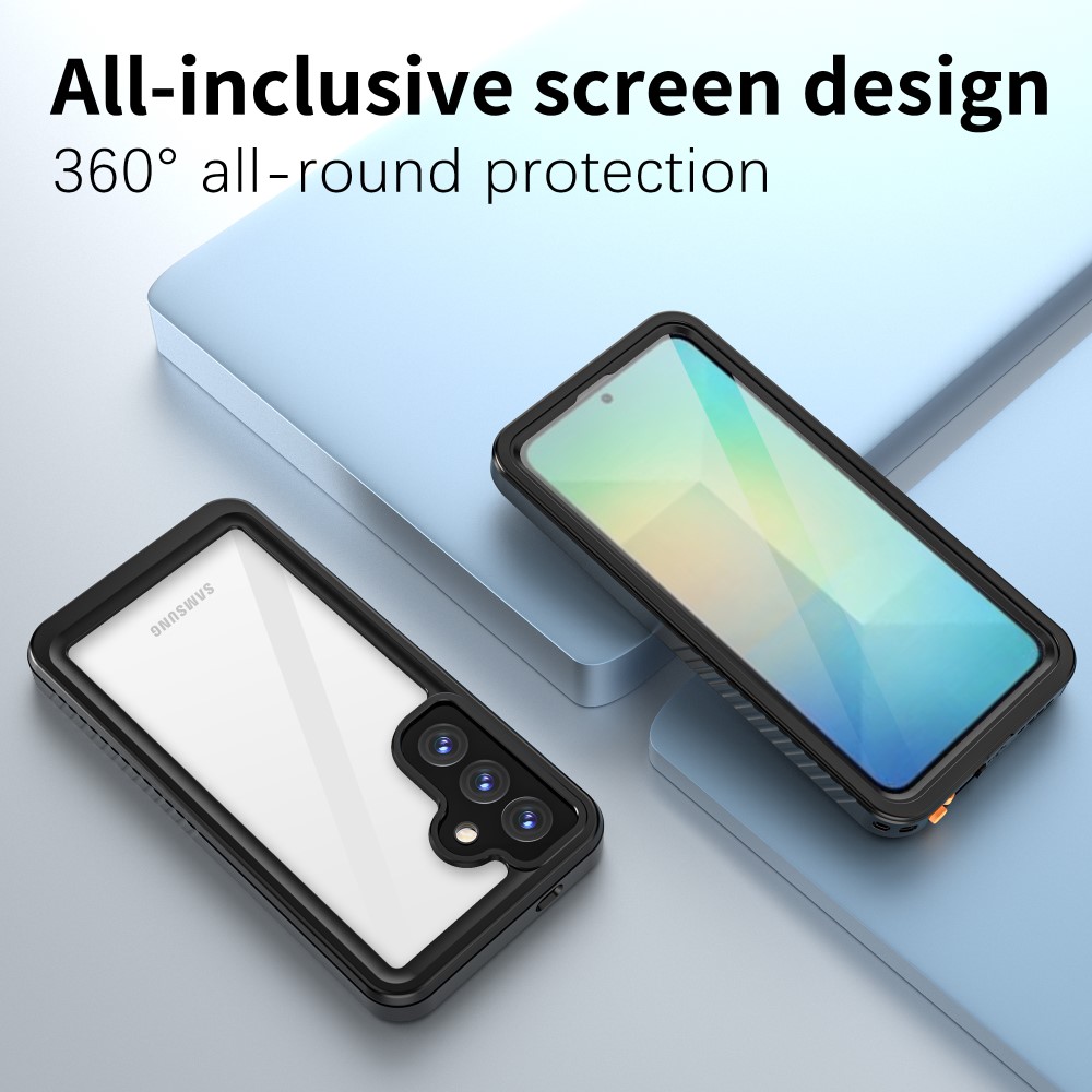 REDPEPPER Samsung Galaxy S25 Skal Vattentätt IP68 Svart