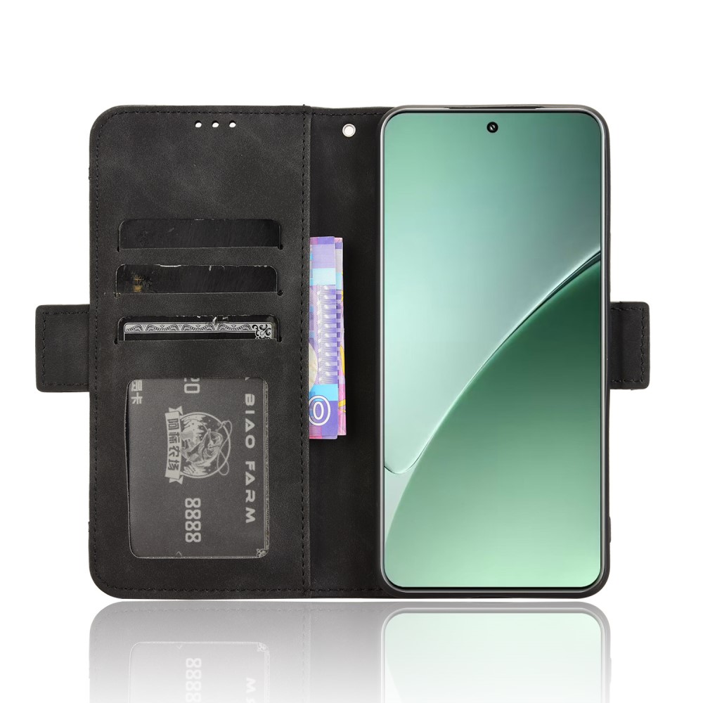 Xiaomi 15 Fodral Med Avtagbart Kortfodral Svart