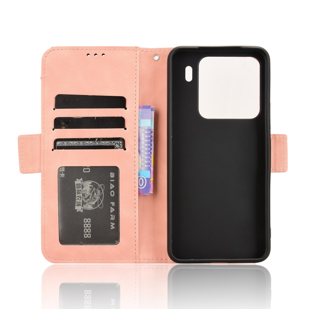 Xiaomi 15 Fodral Med Avtagbart Kortfodral Rosa