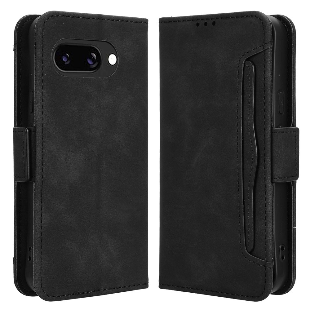 Google Pixel 9a Fodral Med Avtagbart Kortfodral Svart