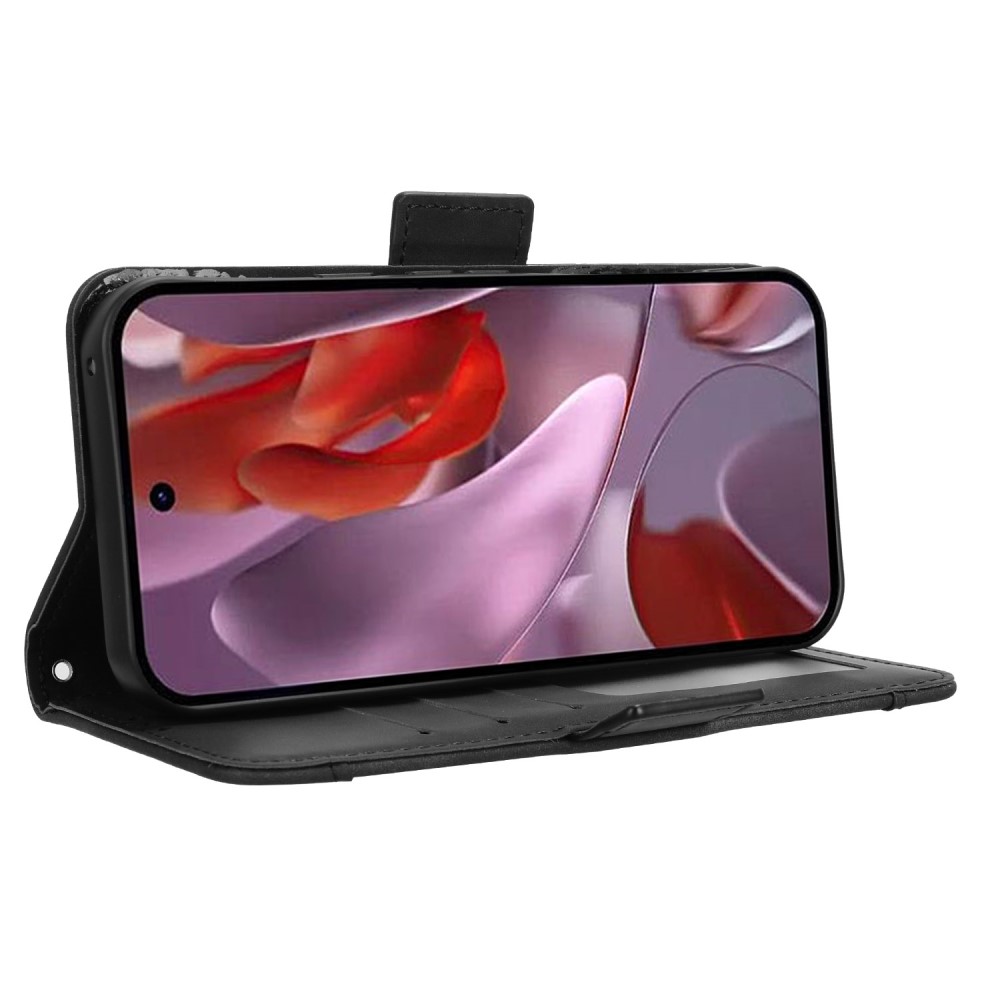 Google Pixel 9a Fodral Med Avtagbart Kortfodral Svart
