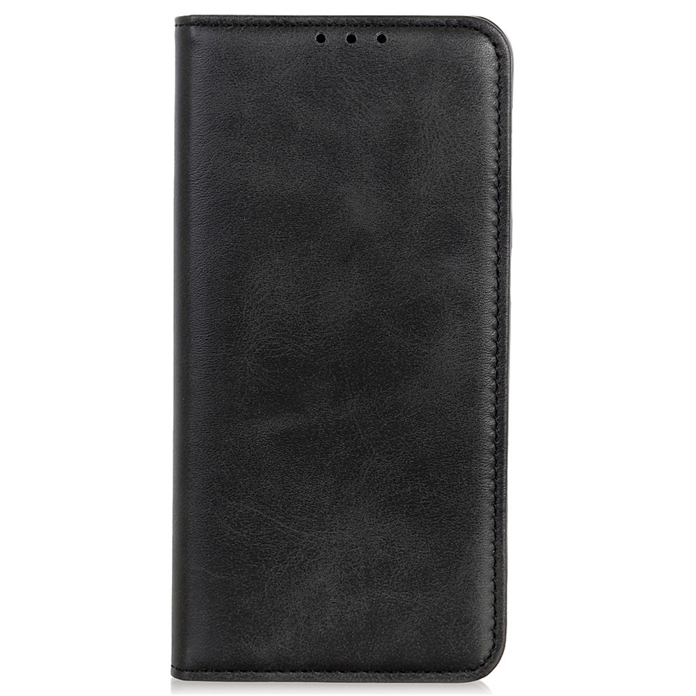 Google Pixel 9a Fodral Flip Split Läder Svart
