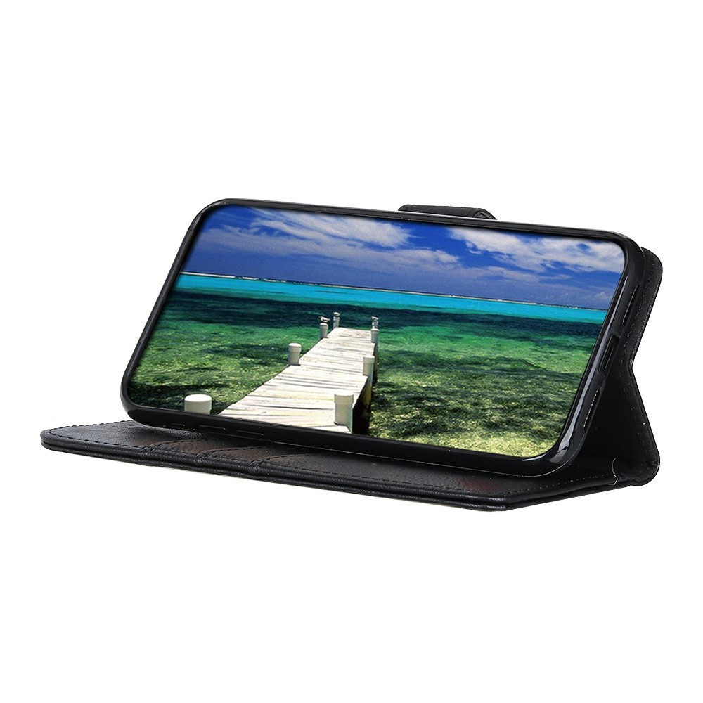 KHAZNEH Google Pixel 9a Fodral Läder Svart