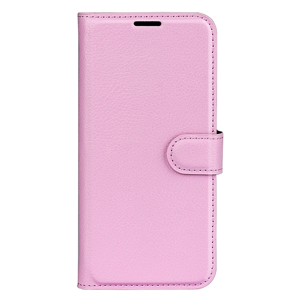 Xiaomi 15 Fodral Litchi Läder Ljus Rosa