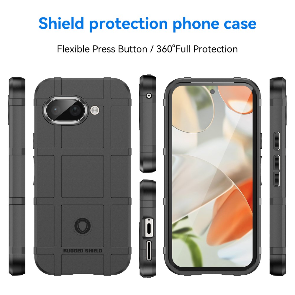 Google Pixel 9a Skal Robust Svart