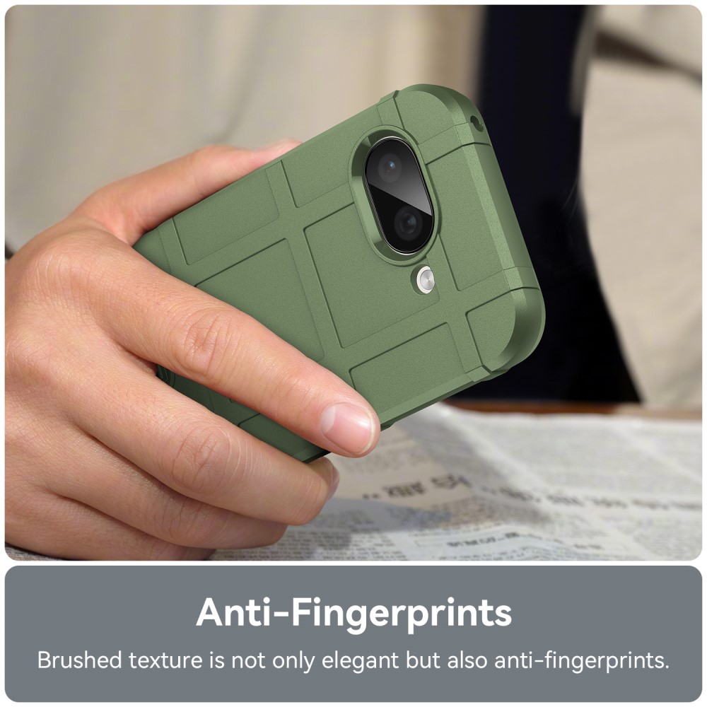 Google Pixel 9a Skal Robust Grön