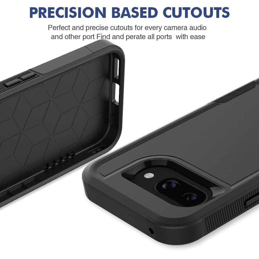 Google Pixel 9a Skal Extreme Shockproof Hybrid Svart