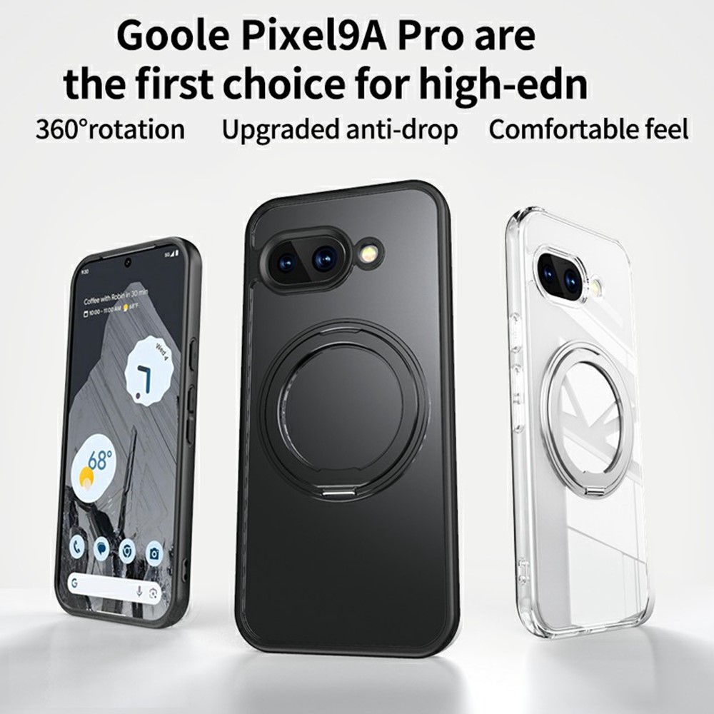Google Pixel 9a Skal MagSafe Hybrid Kickstand Transparent