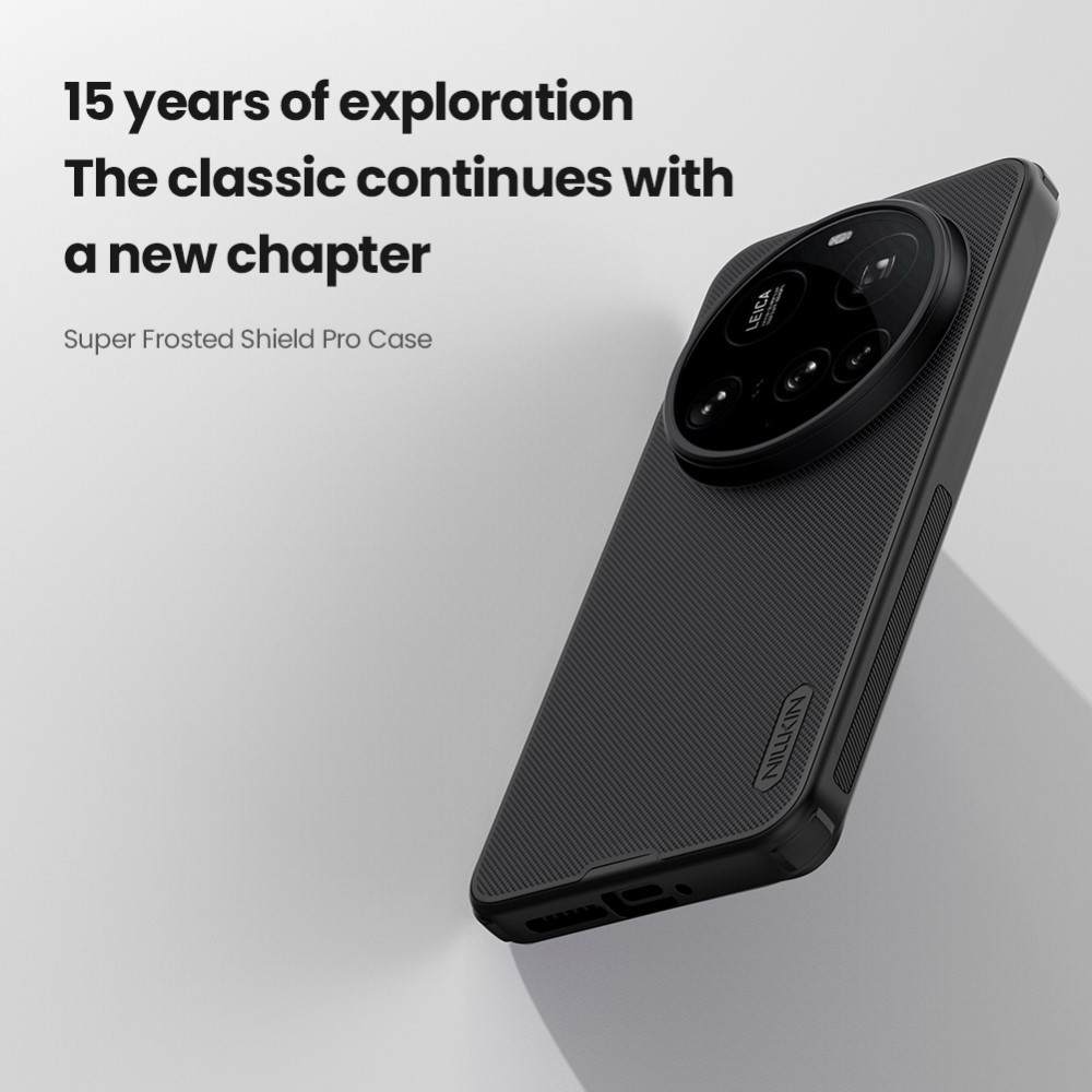NILLKIN Xiaomi 15 Ultra Skal Frosted Shield Svart