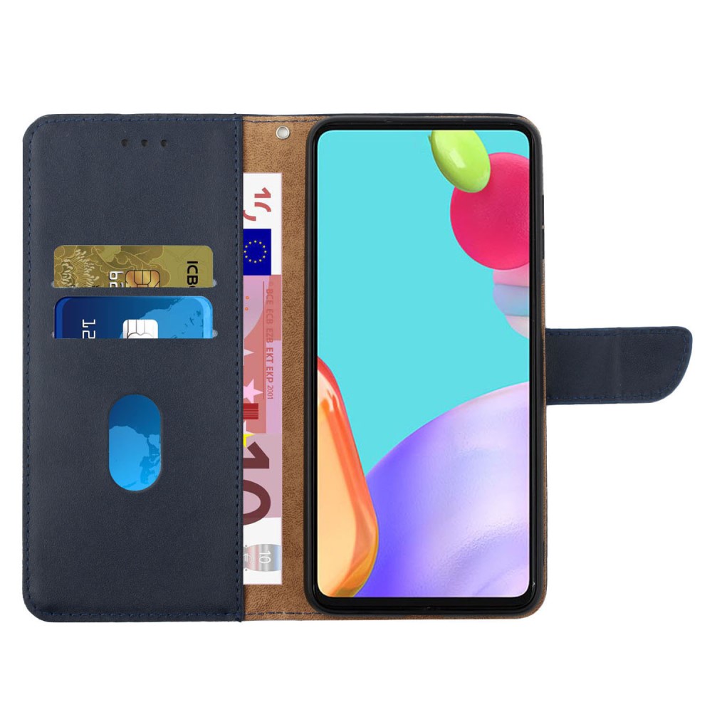 Xiaomi 15 Ultra Fodral Äkta Läder Blå