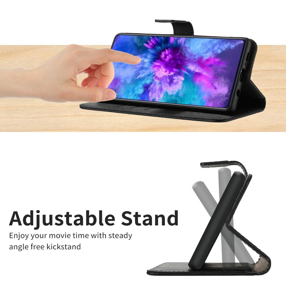 Xiaomi 15 Ultra Fodral Läder Rhombus Svart