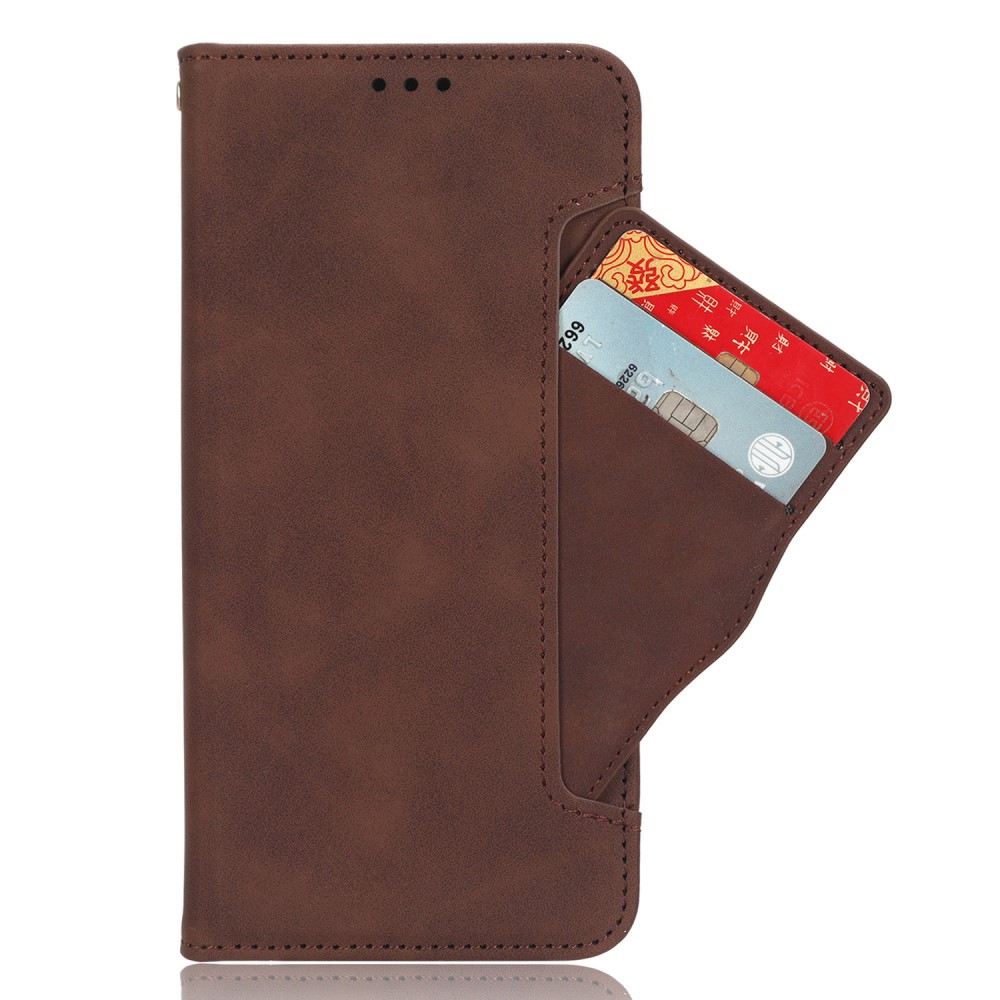 Xiaomi 15 Ultra Fodral Med Avtagbart Kortfodral Brun