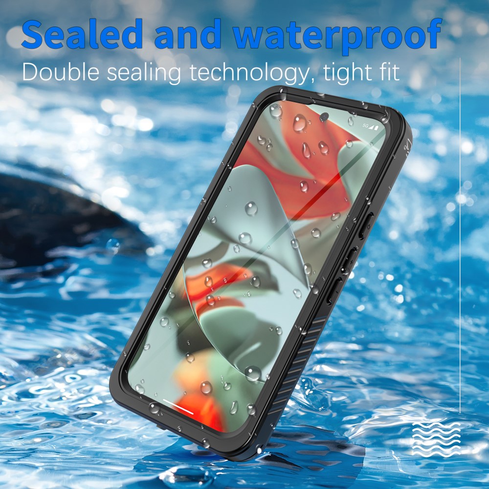 REDPEPPER Google Pixel 9a Skal 360 Vattentät IP68 Svart