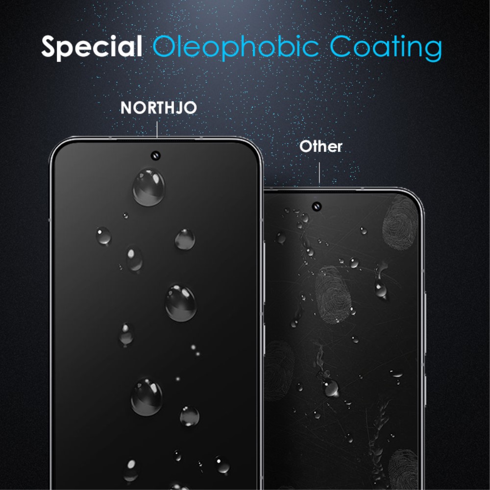 NORTHJO Xiaomi 15 Skärmskydd Härdat Glas Privacy