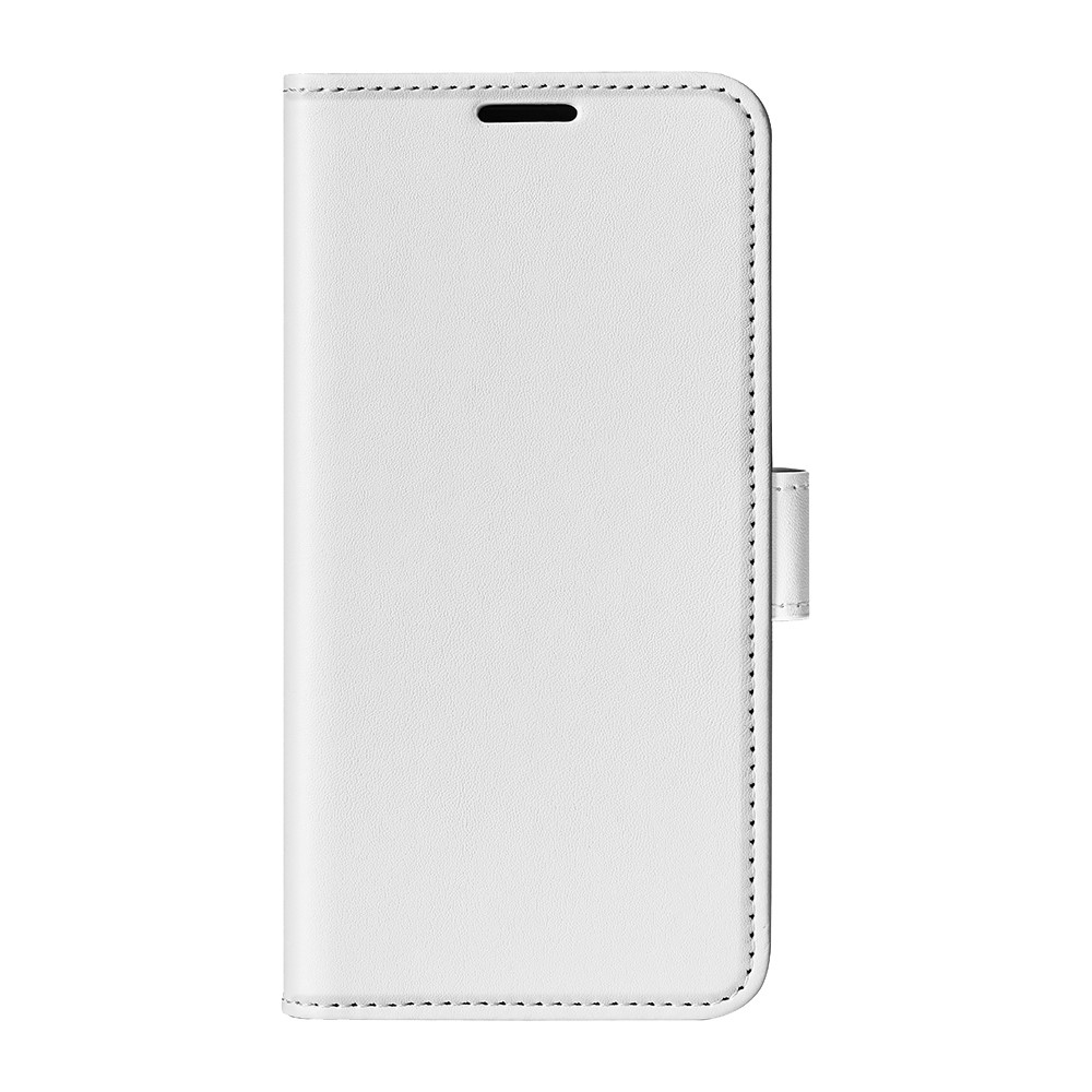 Samsung Galaxy S25 Edge Fodral Crazy Horse Läder Vit