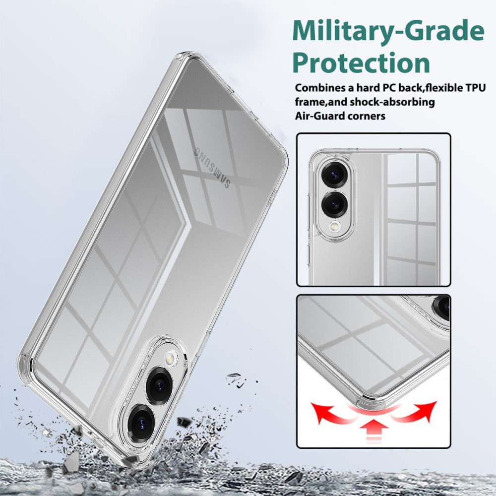Samsung Galaxy S25 Edge Skal TPU / Akryl Transparent