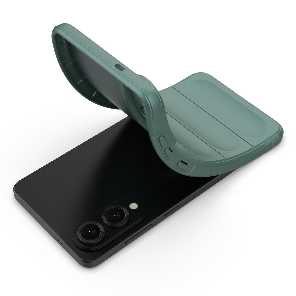 Samsung Galaxy S25 Edge Skal Magic Shield Grön