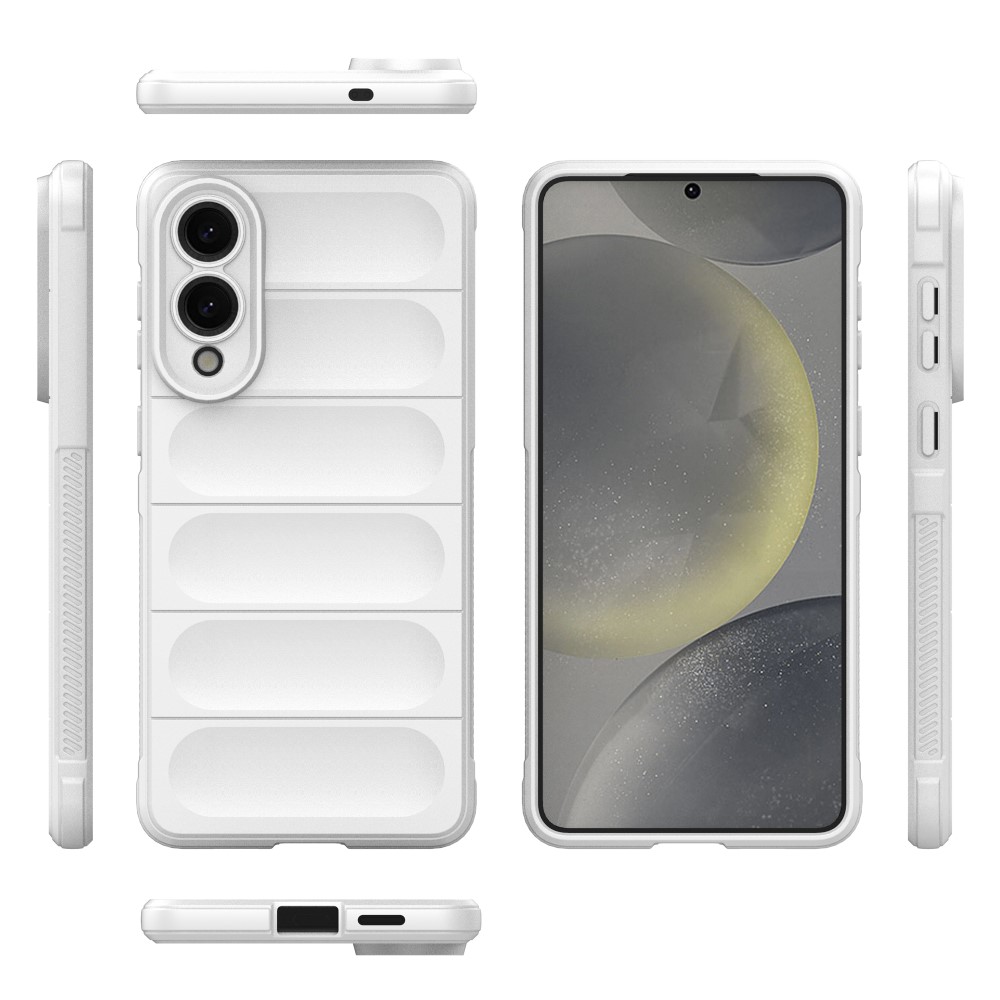 Samsung Galaxy S25 Edge Skal Magic Shield Vit