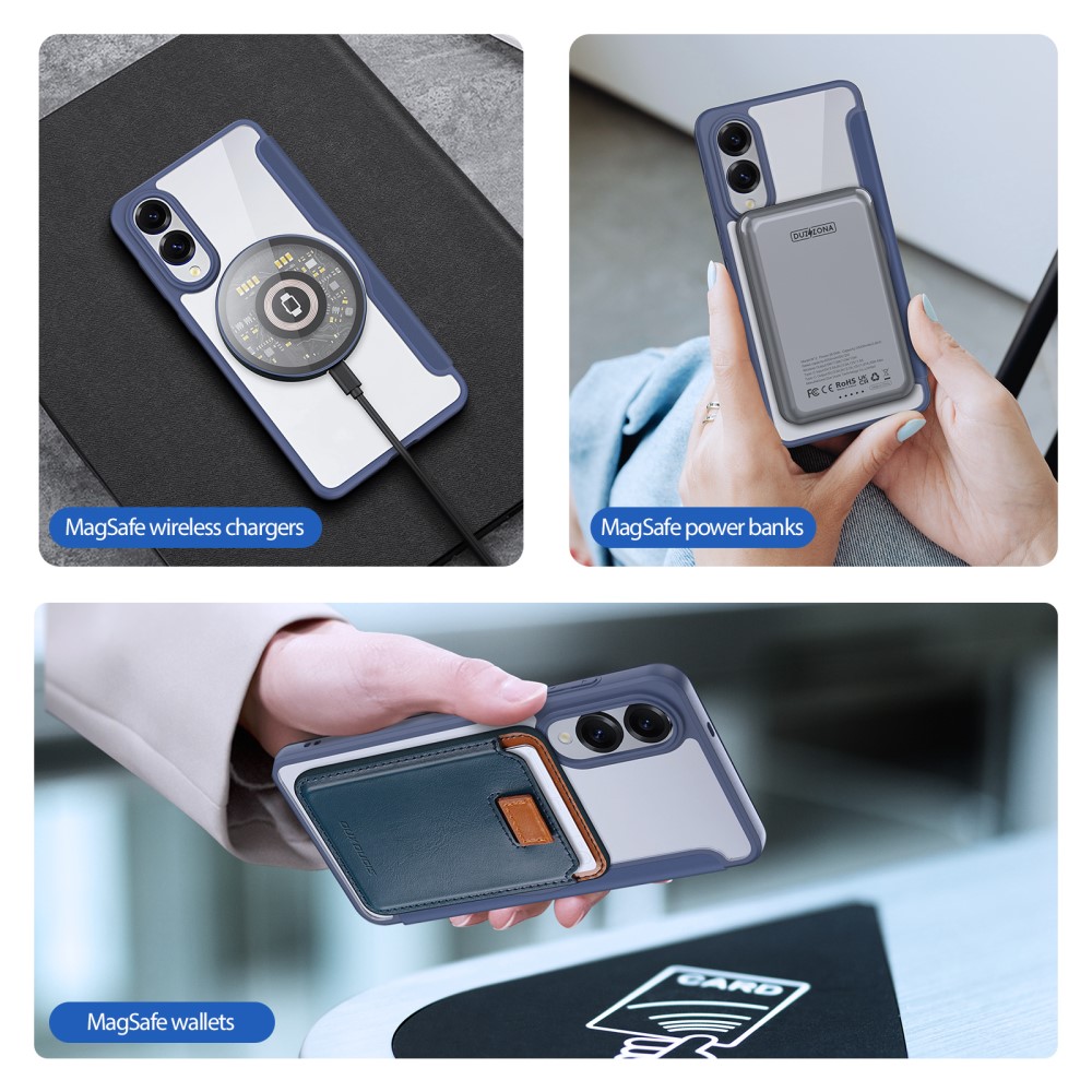 DUX DUCIS Galaxy S25 Edge Fodral MagSafe Skin X Pro Blå