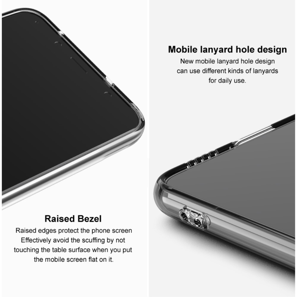 IMAK Samsung Galaxy S25 Edge Skal Shockproof Transparent