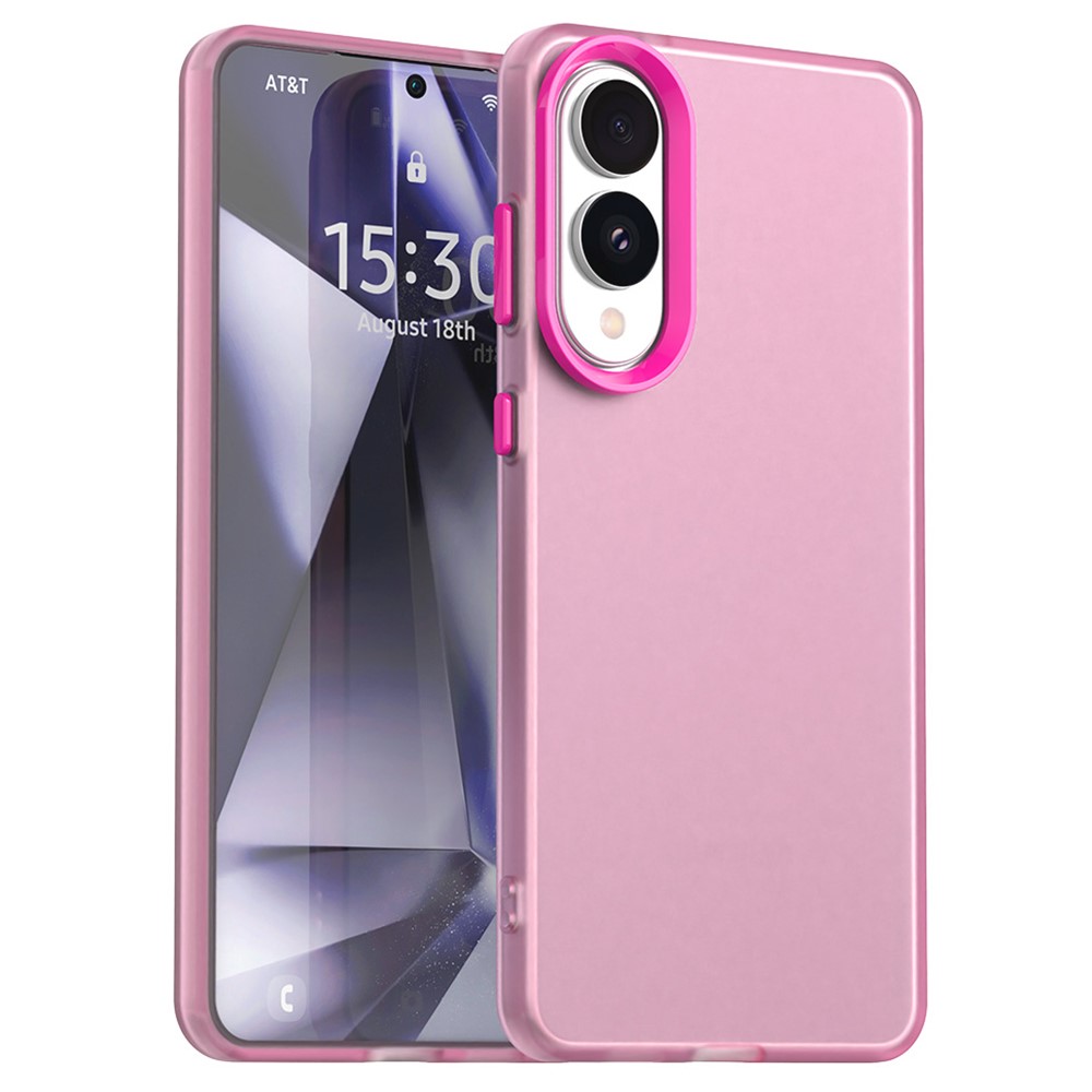 Samsung Galaxy S25 Edge Skal Slim Matt Rosa