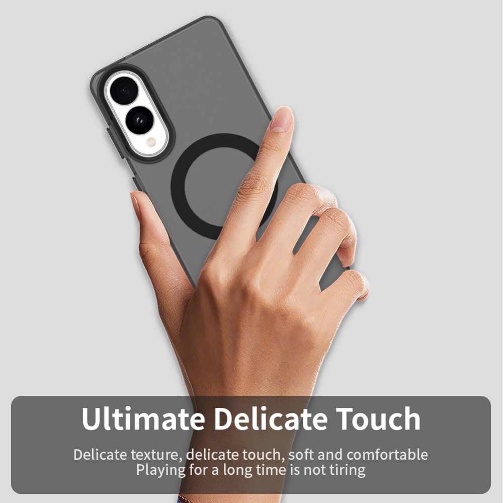 Samsung Galaxy S25 Edge Skal MagSafe Slim Matt Svart