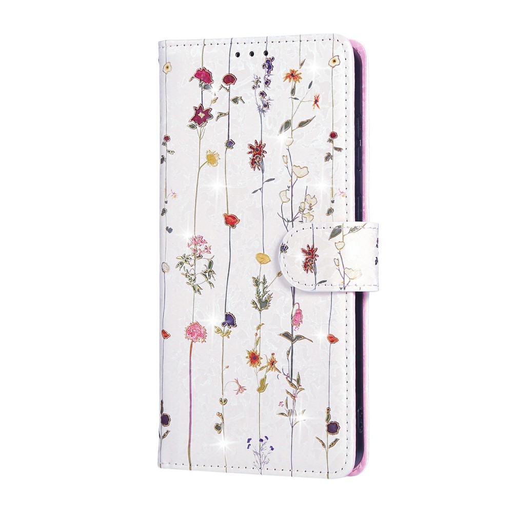 Samsung Galaxy S25 Edge Fodral RFID Små Blommor
