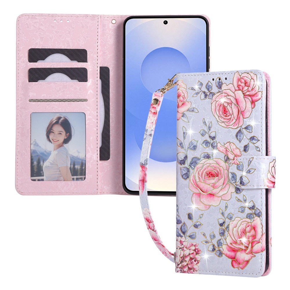 Samsung Galaxy S25 Edge Fodral RFID Rosor