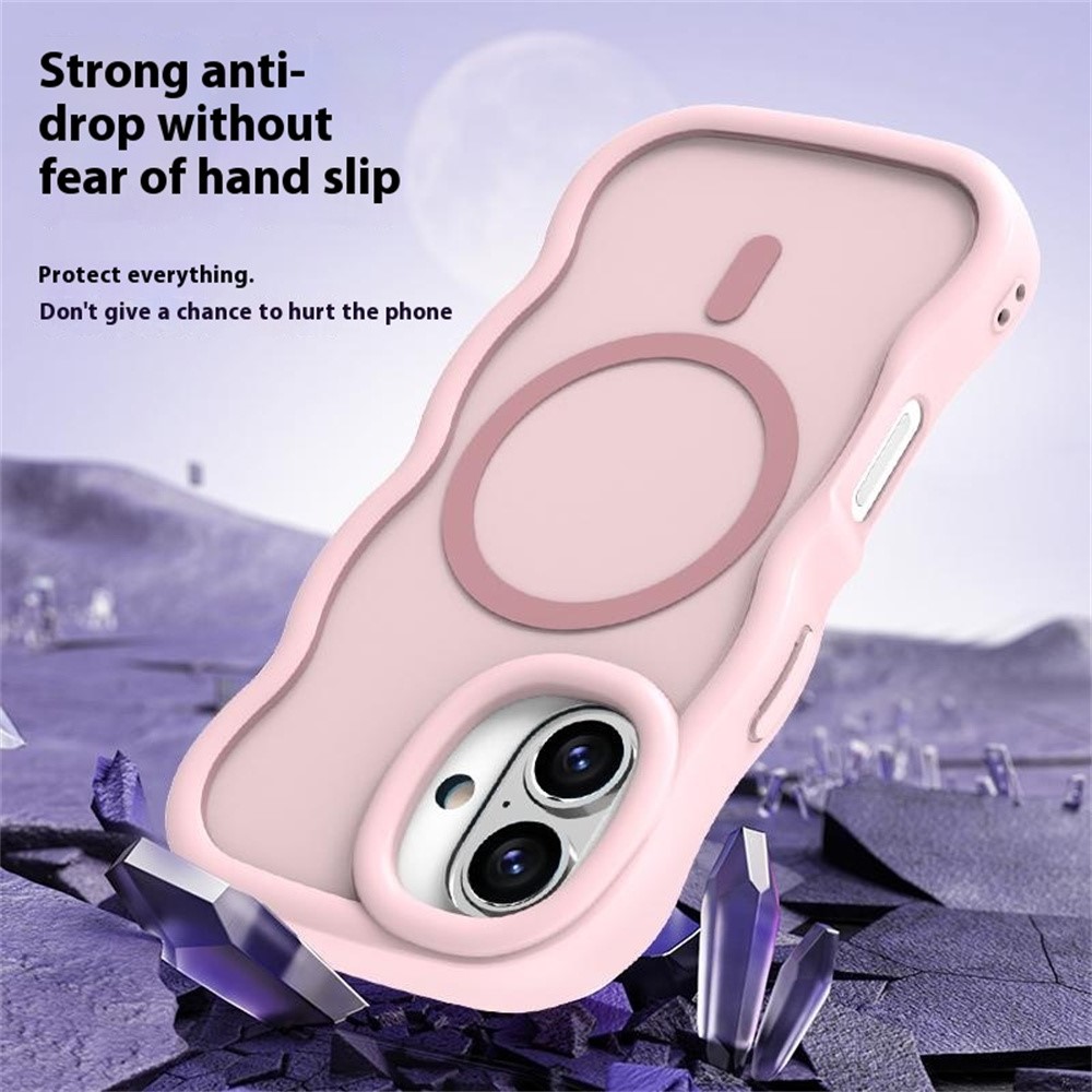iPhone 16 Plus Skal MagSafe Wavy Matt Lila