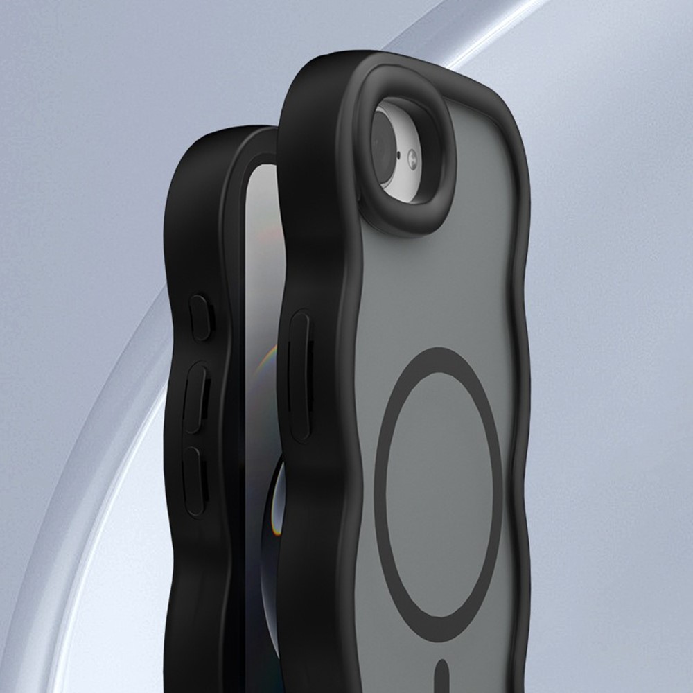 iPhone 16e Skal MagSafe Wavy Matt Lila