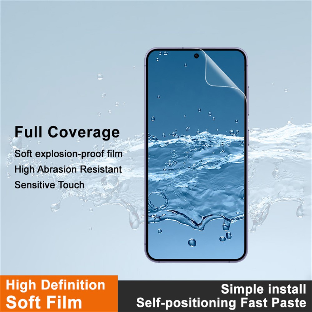 IMAK Samsung Galaxy S25 Edge Skärmskydd TPU