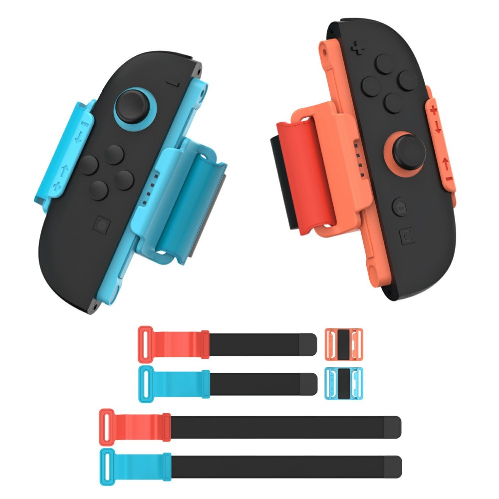 DOBE Nintendo Switch 2 Joy-Con Arm & Benrem Röd / Blå