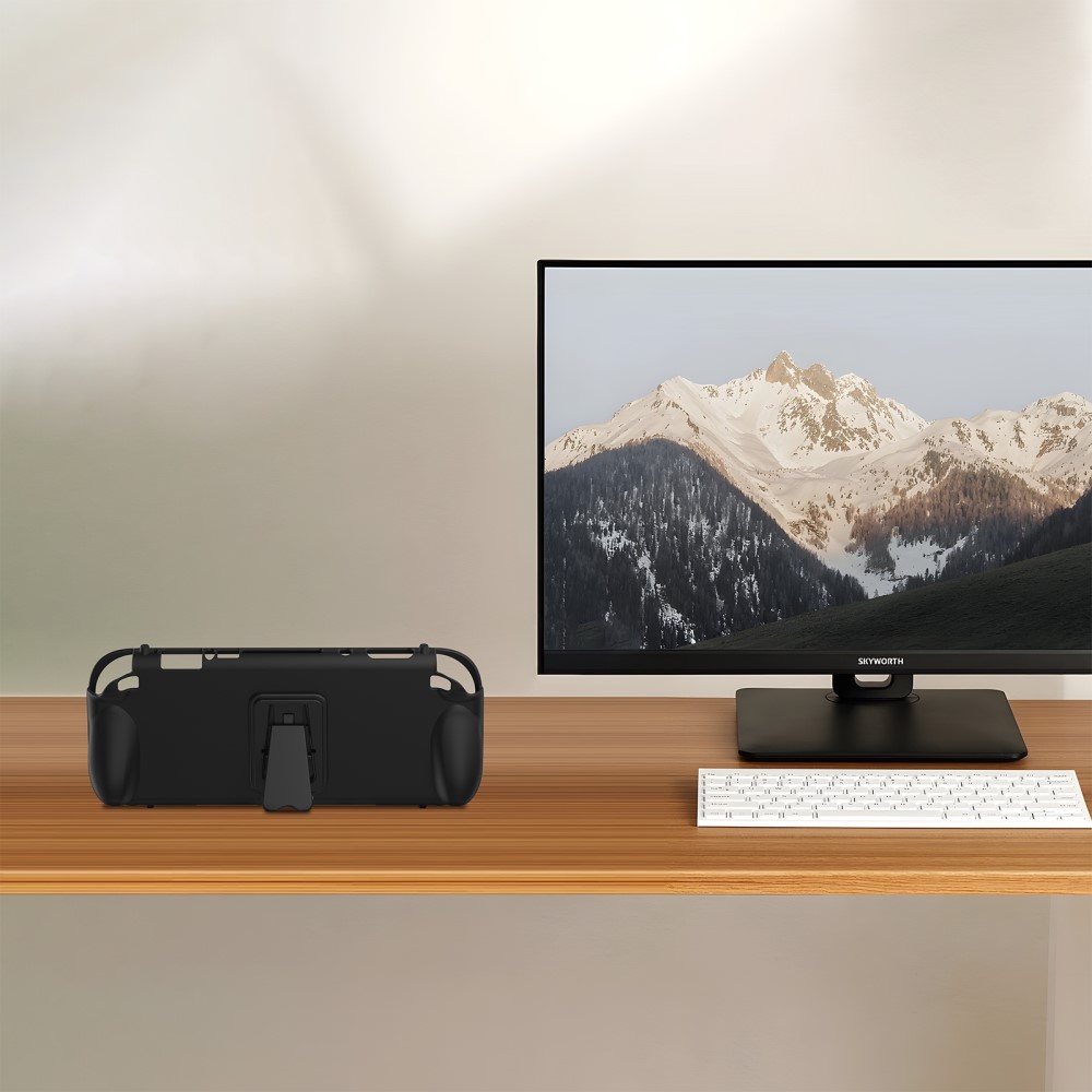 JYS Nintendo Switch 2 Skal TPU Kickstand Svart