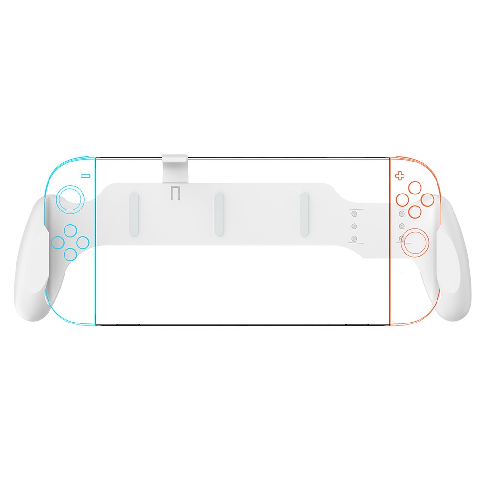 JYS Nintendo Switch / Switch 2 Ergonomiskt Grepp Vit